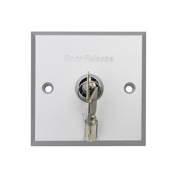 Single Pole Double Throw Keyed Momentary Switch，Square Size 2 Position Key