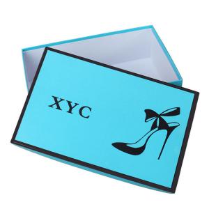 China High Heels Custom Shoe Box Packaging Cardboard for Shipping on sale