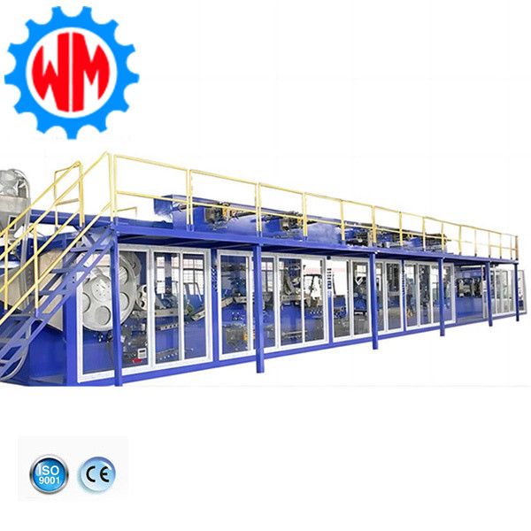 Quality Professional Factory Full Servo Adult Diaper Making Machine 380V 50Hz with Packaging System wholesale