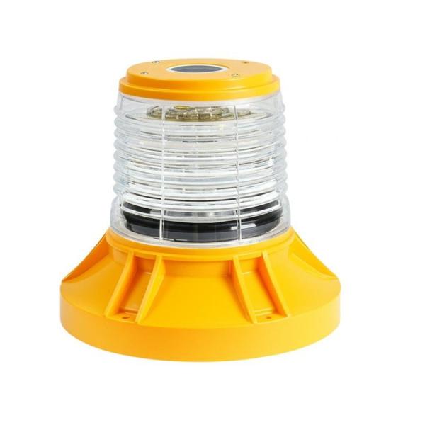 Mono Crystalline Silicon Solar Module Floating Marine Lantern with Plastic Body