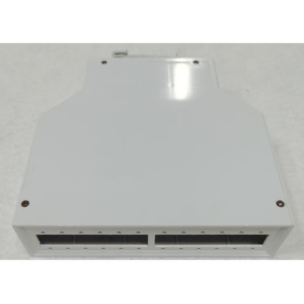 Quality Din Rail Case Optical Mounted Box Plastic 6 12 Port With SC/LC/ST/FC Adapter wholesale