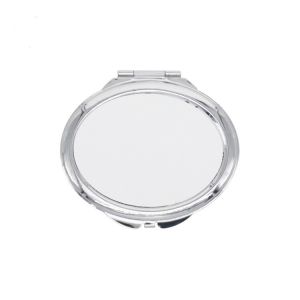Custom Pocket Compact Makeup Sublimation Mirror Small Foldable Portable Double