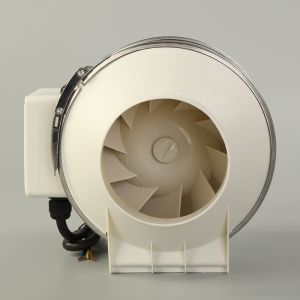 Wall Mounting Mixed Flow Inline Duct Fan With Variable Speed Controller 100mm