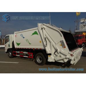 8000L 8M3 HOWO 4 X 2 Garbage Compactor Truck Q235 Carbon Steel Tank