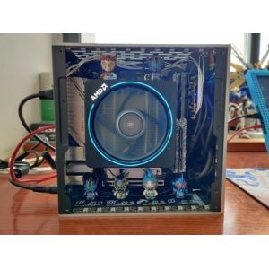 200mm Length 85mm Width Mini CPU Cabinet With 2 USB3.0