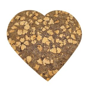 Custom Heart Cork Placemat With Cork Fabric Cork Coasters Trivet Table Mat