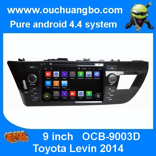 Ouchuangbo Car Stereo DVD Audio for Toyota Levin Android 4.4 GPS Navigaion iPod