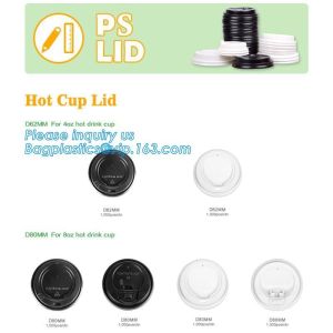 Biodegradable Coffee Paper Cup With Lid Custom Printed, 3oz 5oz 6oz 8oz Ice