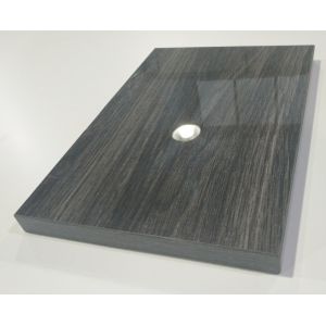 Home Furniture 4H Gloss Wood Grain MDF Sheets  4x10Ft