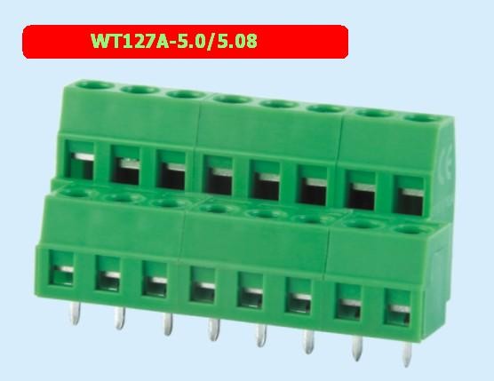 Quality Double - Layer PCB Terminal Block  Spacing 5.0/5.08 Mm Plastic Terminal Block wholesale