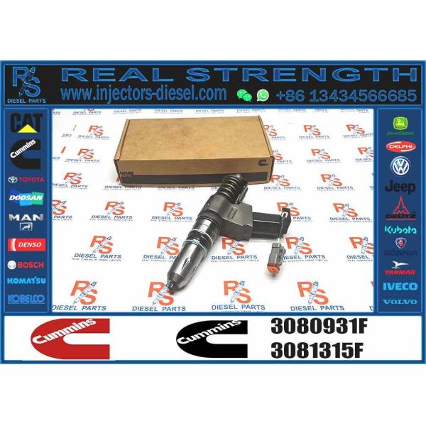 Construction Machinery PartsFuel Injector for N14 Diesel 3080931F 3087558F 4307795 6087807 for CUMMINS Diesel Engine