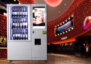 China Sparkling Wine champagne beer alcohol spirit  bottle olive oil combo Vending Machine with remote control on sale