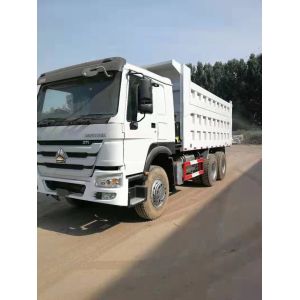 LHD RHD 9.726L 50T Tipper 6*4 Howo Used Dump Truck