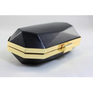 OEM ODM Polygon Metal Plastic Box Clutch Frames