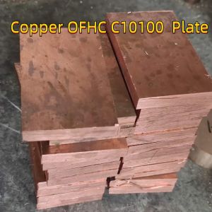 OFHC C10100 Copper Plate Oxygen Free High Conductivity 20*600*600mm Copper Alloy