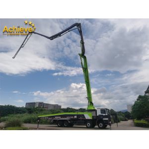 52X-6RZ Used Zoomlion Concrete Pump Trucks PWM CAN remote controlled