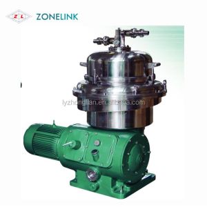 auto yeast nozzle milk cream fruit pulp juice disc centrifuge separator for oil