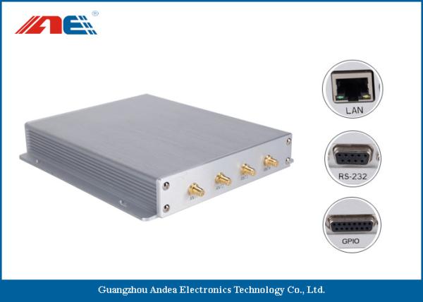 SMA*4 Antenna Interface Long Range RFID Reader Reading Range 90CM With Four