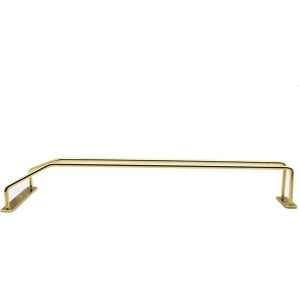 15.8-Inch Long Wine Glass Rack Under Cabinet Stemware Storage Holder with Screws