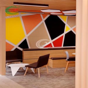 Recycled Indoor Soundproof Tiles For Walls Harmless Eco Friendly