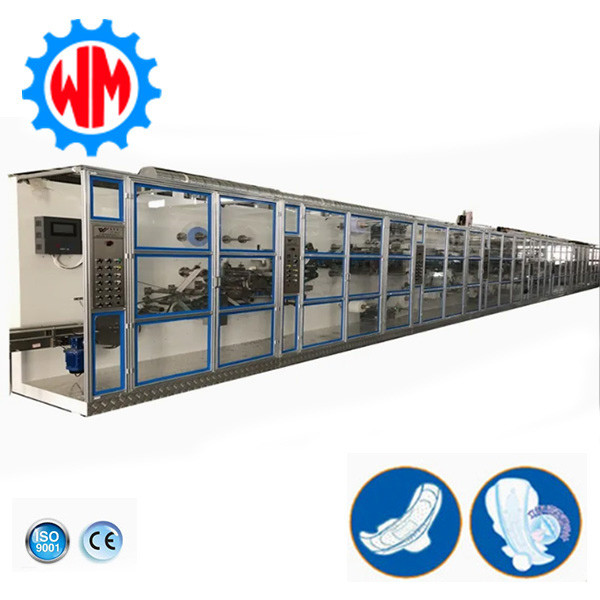 Factory Manufacturing Sanitary Napkin Production Line with Professional