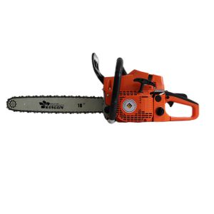 Handheld Stainless Steel Gasoline Chain Saw 52cc Heavy Duty For Tree Cutting