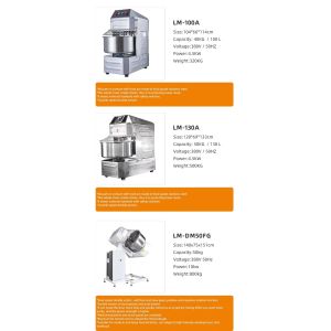 Baking Machine 30L Dough Kneader Industrial Bread Spiral Dough Mixer Dough Mixer