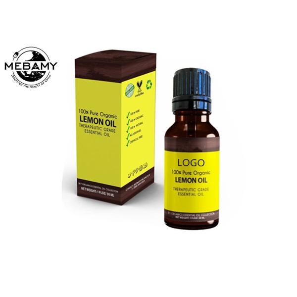 Quality Lemon Pure Essential Oils Deeply Nourishing No Additives Supports Immune System wholesale
