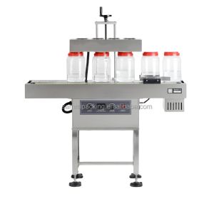 Continuous Automatic Plastic Bottle Screw Sealer New Aluminum Foil Induction