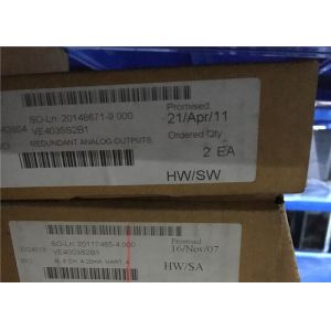 EMERSON DELTAV Redundant Module KJ3221X1-BA1 VE4035S2B1 Analog Ountputs Power
