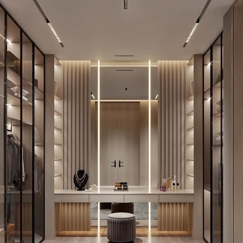 Height 26mm LED Strip Aluminium Profile Sandblasting With PC Diffuser