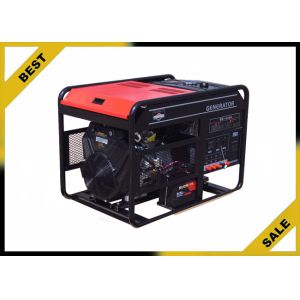 Open Frame Portable Power Generator In Red , 6 Kw Diesel Power Generator With