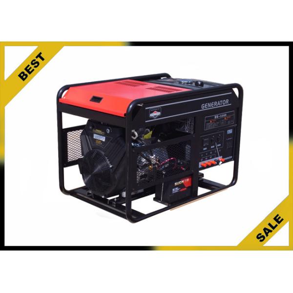Open Frame Portable Power Generator In Red , 6 Kw Diesel Power Generator With