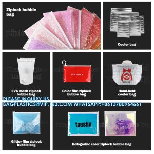 Hamburg Food Reusable thermal Insulate Zipper Delivery Thermal Bag Foil Thermal