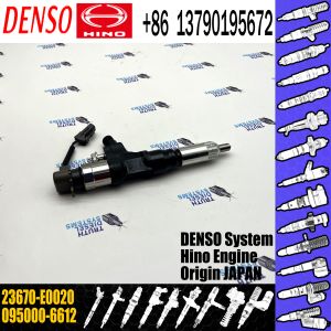 0950006612 DENSO Diesel Injector 23670-E0020 For HINO Engine