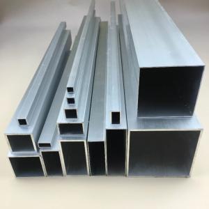 China Rectangular Square Aluminum Pipe Profile 0.1mm Bending Mill Finished on sale