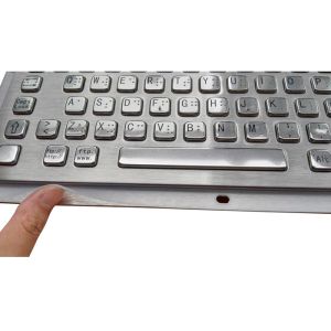 PS2 150mA IP65 Industrial Keyboard And Mouse With Braille Dots