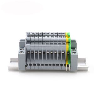 UK3N UK Series DIN Rail Screw Clamp Terminal Blocks Strip