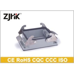 H32B - BK - 2L 32 Pin Heavy Duty Rectangular Connector With Bulkhead Housing