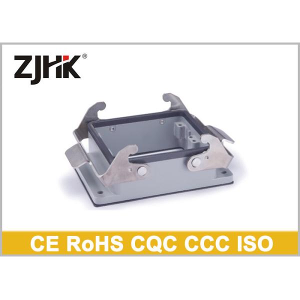 H32B - BK - 2L 32 Pin Heavy Duty Rectangular Connector With Bulkhead Housing