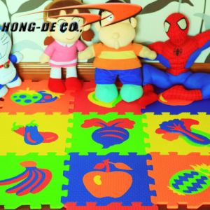 Eco Friendly EN71 Foam Letters And Numbers Mat / 30cm By 30cm Kids Game Mat