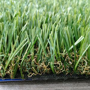 42mm Three different colors of green and one Withered color mixed Artificial Grass For Sports And Garden Solutions