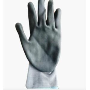 China Nitrile  coated work gloves  15 gauge nylon spandex liner coated Nitrile mirco foam   working gloves on sale