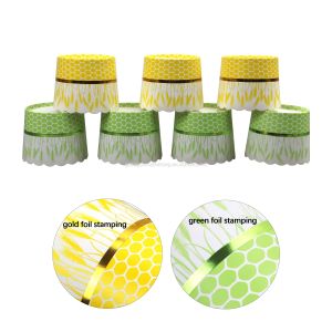 Wave Edge Greaseproof Cupcake Liners Paper Muffin Panettone Baking Cups