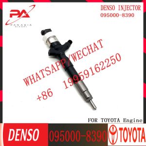Diesel Fuel Injector Common Rail Injector 095000-8390 23670-30280 for TOYOTA