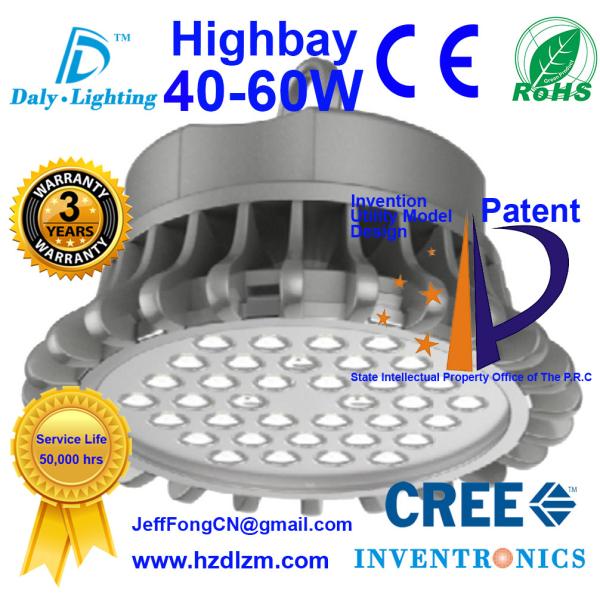 Quality LED Highbay Light 40-60W with Best Cooling Efficiency Made in China wholesale