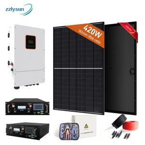 photovoltaic 8kw 10kw home solar power kit with US Voltage standard Split Phase