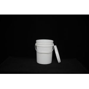 Personalized Airtight Round Plastic Bucket With Lid