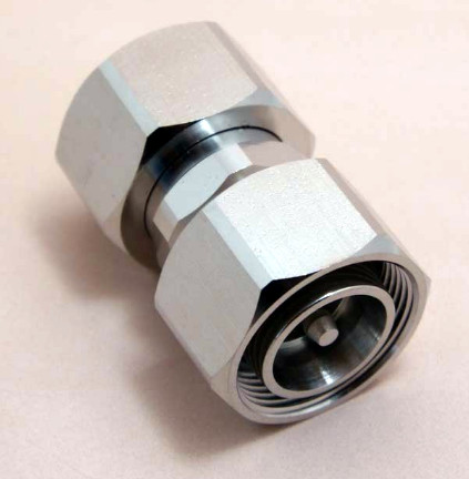 RF adapter 4.3-10 male(plug) to 4.3-10 male(plug) cheap type Jiangsu manufacturer high quality all brass 50ohm