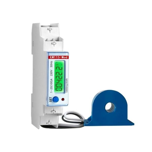 Quality EM115-Mod 230V 100A Single-Phase Electric Meter with Jammer Stable Performance wholesale